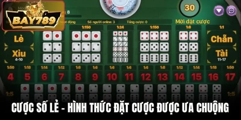 Cược số lẻ - Hình thức đặt cược được ưa chuộng