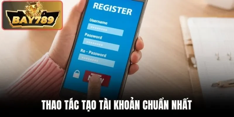 Thao tác tạo tài khoản chuẩn nhất